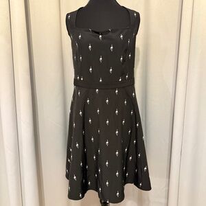 Killstar Little Storm Cloud Pinafore Dress